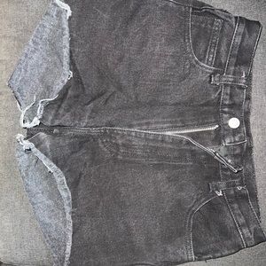 brandy melville jean shorts